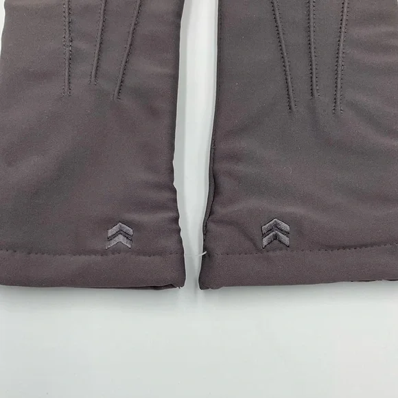 New Vintage 1994 Isotoner Warm Tailored Classic Knit-Lined Gloves - Brown - Picture 5 of 8